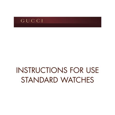 technician manual gucci 3000m|gucci handmaster manual.